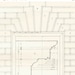 Door Tuscan Order Vignola Classical Architecture Plate Home Decor