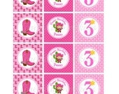 Cowgirl Cupcake Toppers- DIY Printables Il_170x135