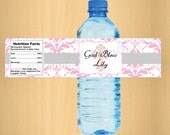 DIY Printable Baptism Water Bottle Label Il_170x135