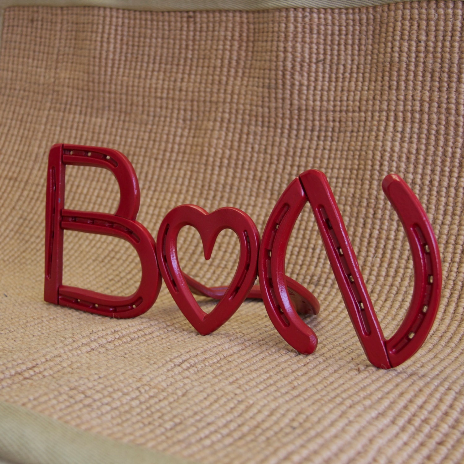 HORSESHOE Letter, INITIALS for words, sign, A, B, C, D, E, F, G, H, I, J, K, L, M, N, O, P, Q, R, S, T, W, X, Y, Z, Made to Order