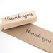 Thank You Stamp, Handwritten Calligraphy, Art Mount Stamp, Rubber Stamp, DIY Stationery Supply, DIY Wedding