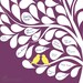 Guest Book Alternative - The Bubblewik - A Peachwik Personalized Art Print - 100 guest sign in - Love Birds in A Bubble Tree Guestbook