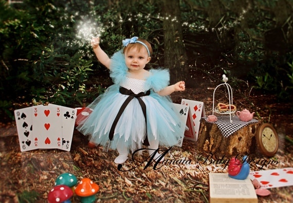Alice In Wonderland Inspired Tutu Dress
