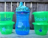 Personalized Snack and Sip Kit Baby Gift