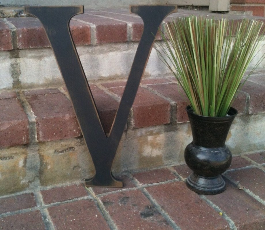 Extra Large 16" Rustic Wooden Letters