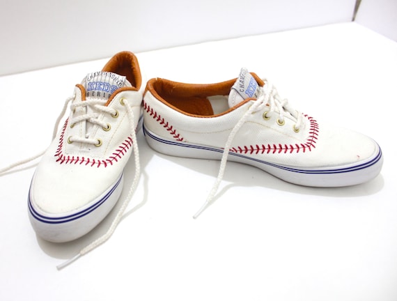 Vintage Retro Baseball Championship Series Keds Shoes Size Women's 5 1