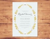 DIY Printable Bridal Shower Invitation
