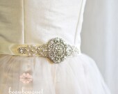 Bridal Sash Belt Bridal Sash Wedding Dress Crystal Rhinestone Bridal Belt