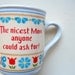 Vintage Nicest Mom In The World Coffee Mug 1983