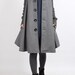 Knitted sleeve wool cape coat (4 color)