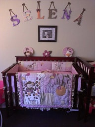 Custom made initial letters.  Perfect for that favorite teacher or child's room.