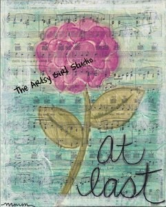 At last... 8x10 Mixed Media Art Print