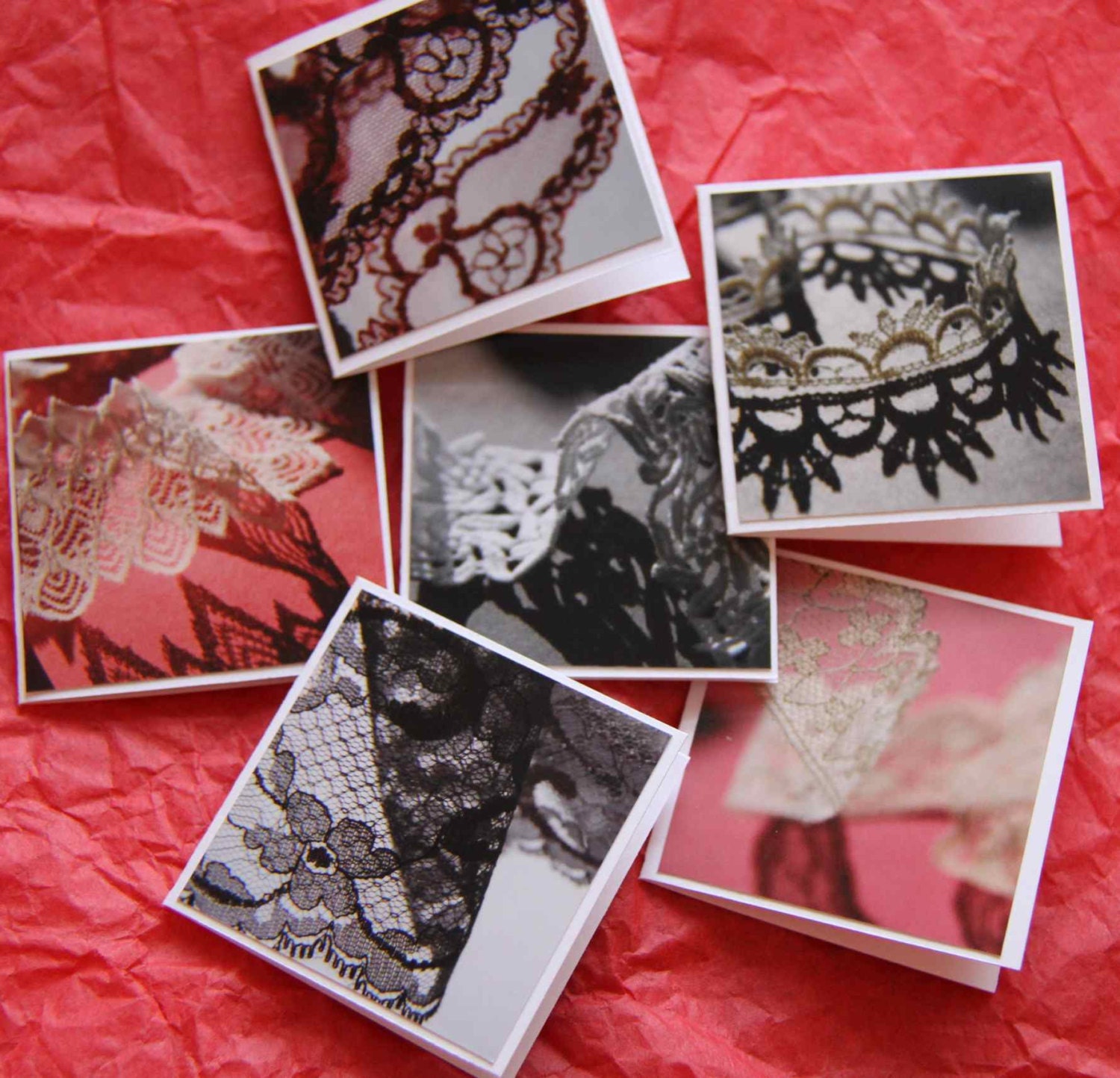 Mini photo cards / your choice / 33 % off when you purchase 3 sets of mini photo cards (18 cards)