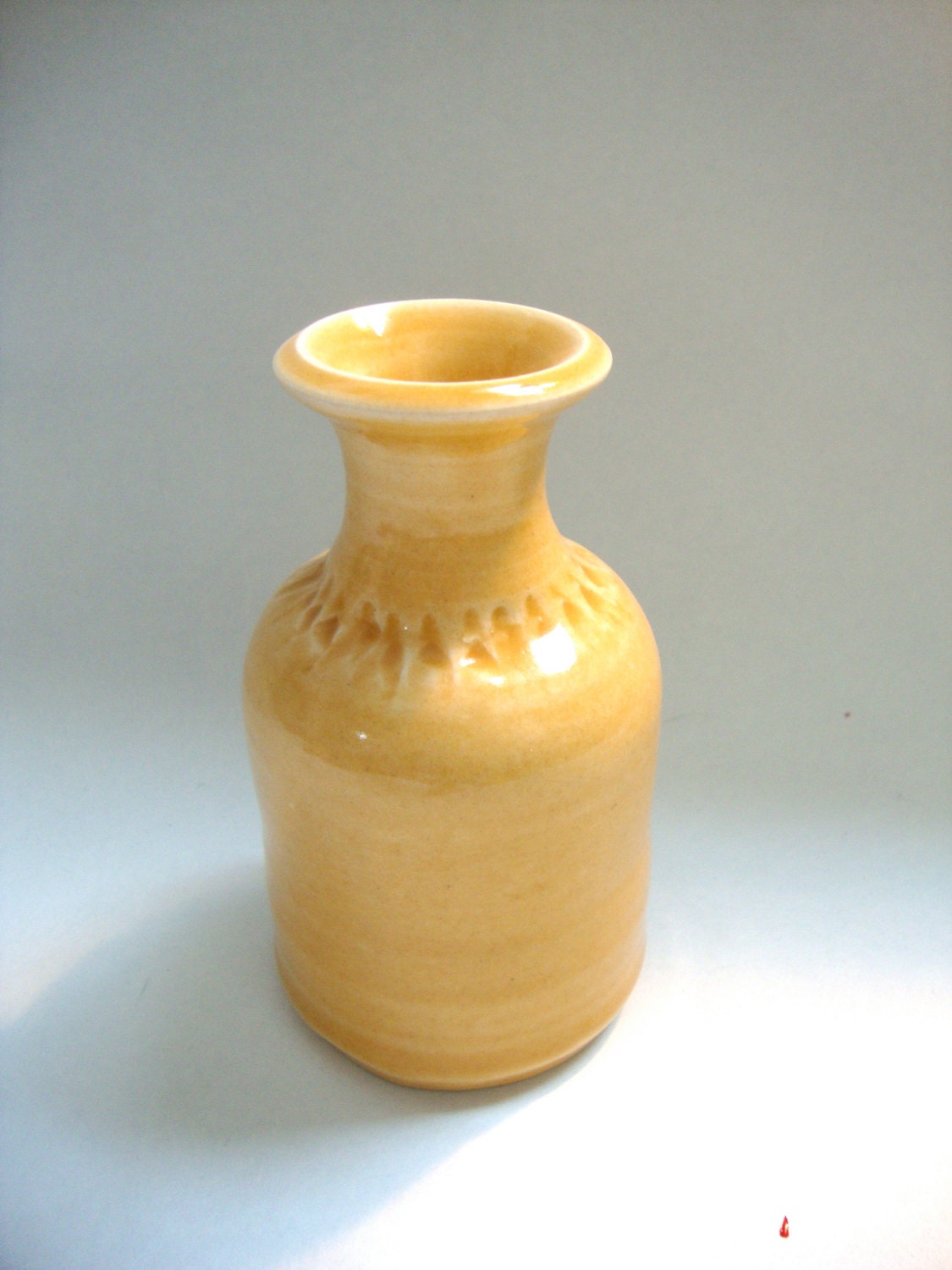 Sunny Yellow Small Vase in stock ready to ship