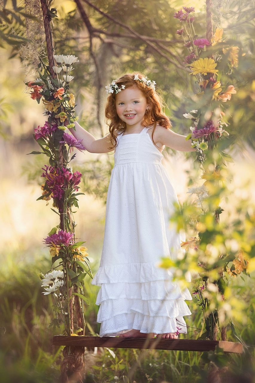 Cosette Maxi Dress PDF Pattern Tutorial,  Ebook, Epattern, Sizes 2T-10 included.