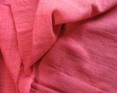 double gauze  - japanese cotton fabric - soft like a cloud - rose pink - sold by yard