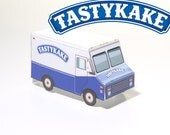 Tastykake Truck - paper toy truck