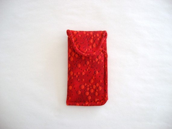 Fabric eyeglass case, small/medium eyeglass case, case for reading glasses
