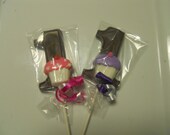 12 Cutie Cupcake 1st First Birthday Gourmet Chocolate Lollipops Birthday Gifts Party Favor Kids