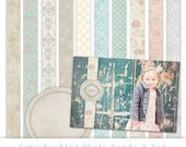 Victorian Photo Band Embellishments for Scrapbooking and Photographers