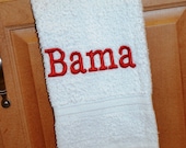 SALE - Bama Embroidered Kitchen Towel