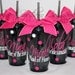 10 Personalized Bride and Bridesmaids 16 oz. Black Acrylic Tumblers