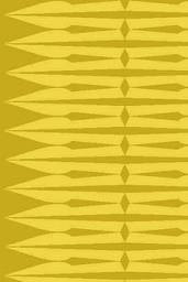 Lizzy Dish by Elizabeth House Yellow Mustard Knives