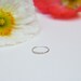 dainty silver ring with bead decorations simple bead jewel sterling silver ring handmade
