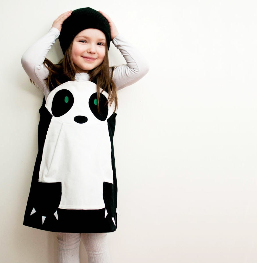 Panda girls play dress