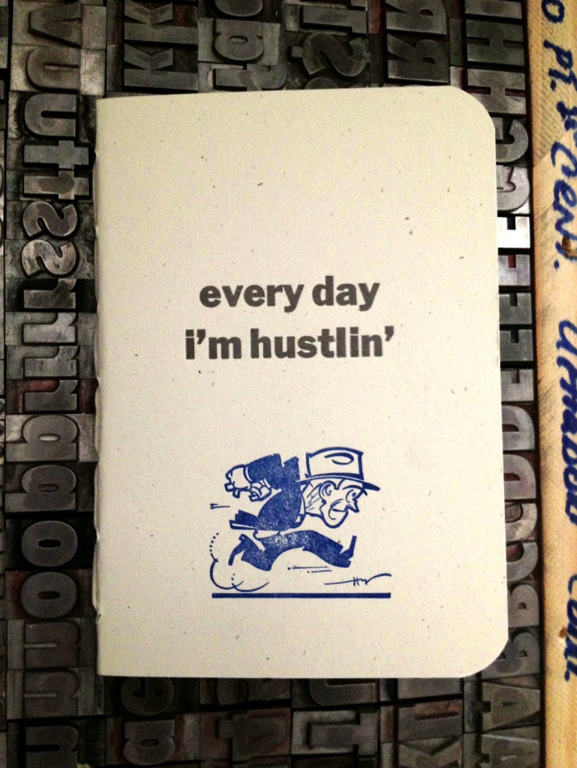 every day i'm hustlin notebook