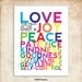 Fruit of the Spirit. Galatians 5:22-23. PRINTABLE DIY Christian Poster. Nursery Decor. 8x10. Bible Verse.