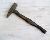 Rusted Burnt Heavy Hammer, Man Workshop, vintage tool, studio Display, collectible, Farmhouse decor, Carpentry, Garage Utensils