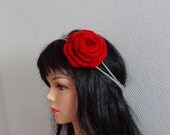 Crochet headband rose flower  crochet headband  Hair Accessories girls and women Crochet Headband with Flower colors to choose