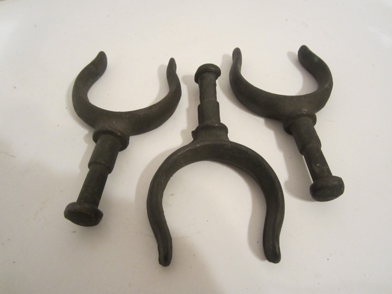 Vintage Brass Oar Holders