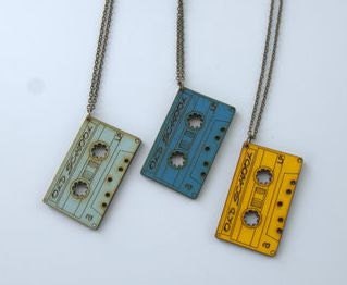 Cassette Tape Necklace