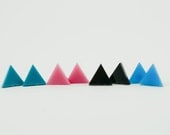 Triangle Earrings - Handmade - Laser Cut