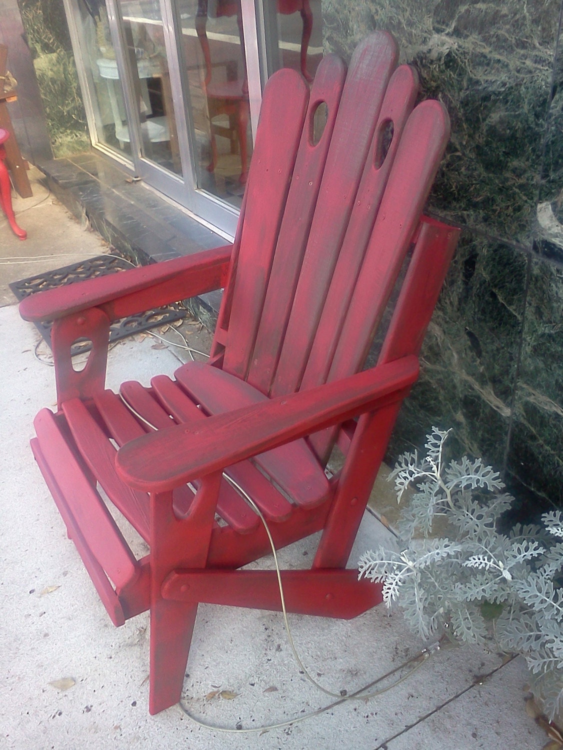The Most Comfortable Adirondack Style Solid Wood Outdoor Chair