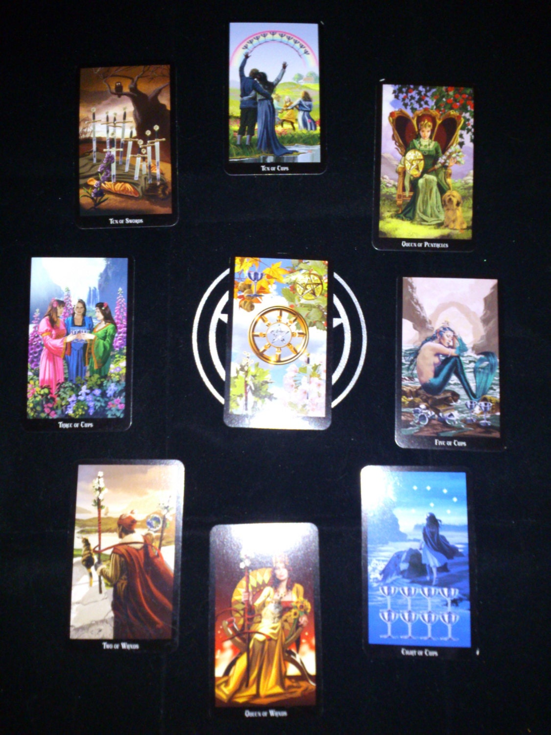 2013 Year Ahead Tarot Reading - Wheel of the Year Spread