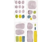 CELLS, 4 original watercolour paintings and ink drawings on paper, 9x6 inches, 23x15 cm