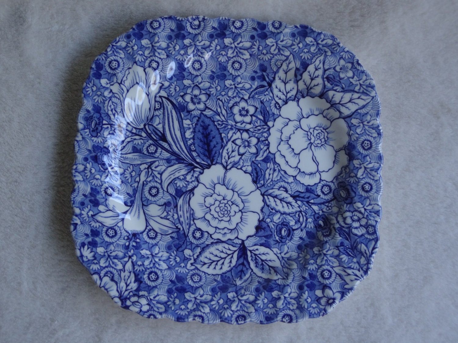 Johnson Brothers Liberty Blue Plate, Tiffany & Co. Liberty Blue Plate
