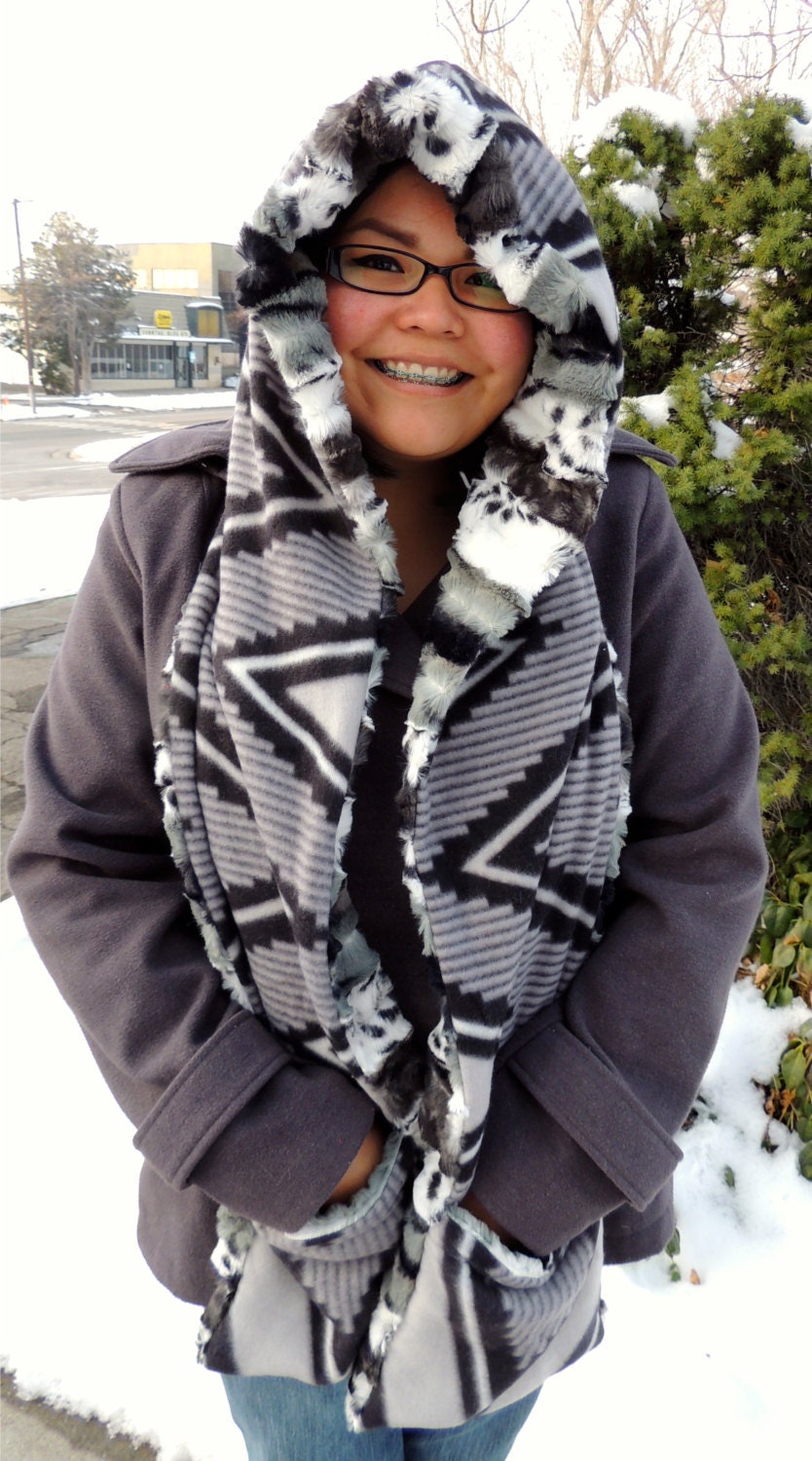 Native Hoods with Scarfs (Adult)