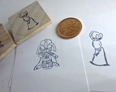 Darth Vader Princess Leia Star Wars Impression Stamp Set
