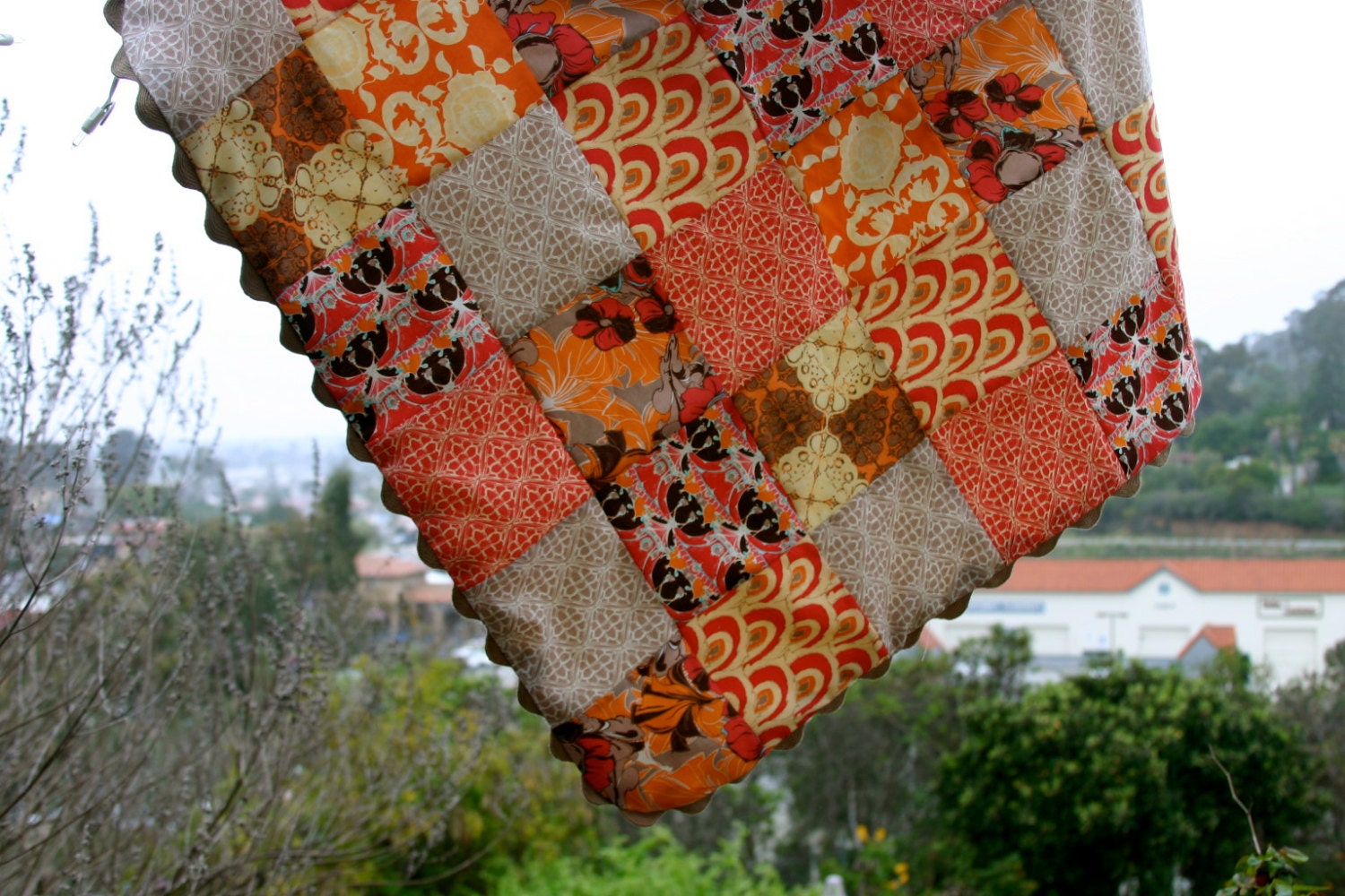 Summer Vintage Lullaby Baby Quilt