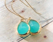 Turquoise Jewelry Drop Earrings Dangle Earrings Bridal Jewelry Bridesmaid Bridal Accesories Gift Set Wedding Party Limon Bijoux