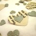 Book Page Heart Confetti & Silver Mini Paper Hearts for Vintage Wedding