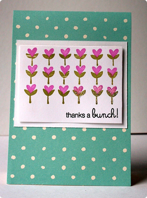 Handmade  Thank You Card