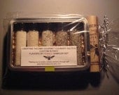 5 Vial Gourmet Culinary Salts & Blends Flavors of France Sampler Set In Metal Box