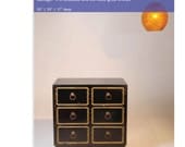 Dorothy Draper Black Chest