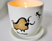 Zodiac Birthday Candle Taurus Personalized Scented Candle