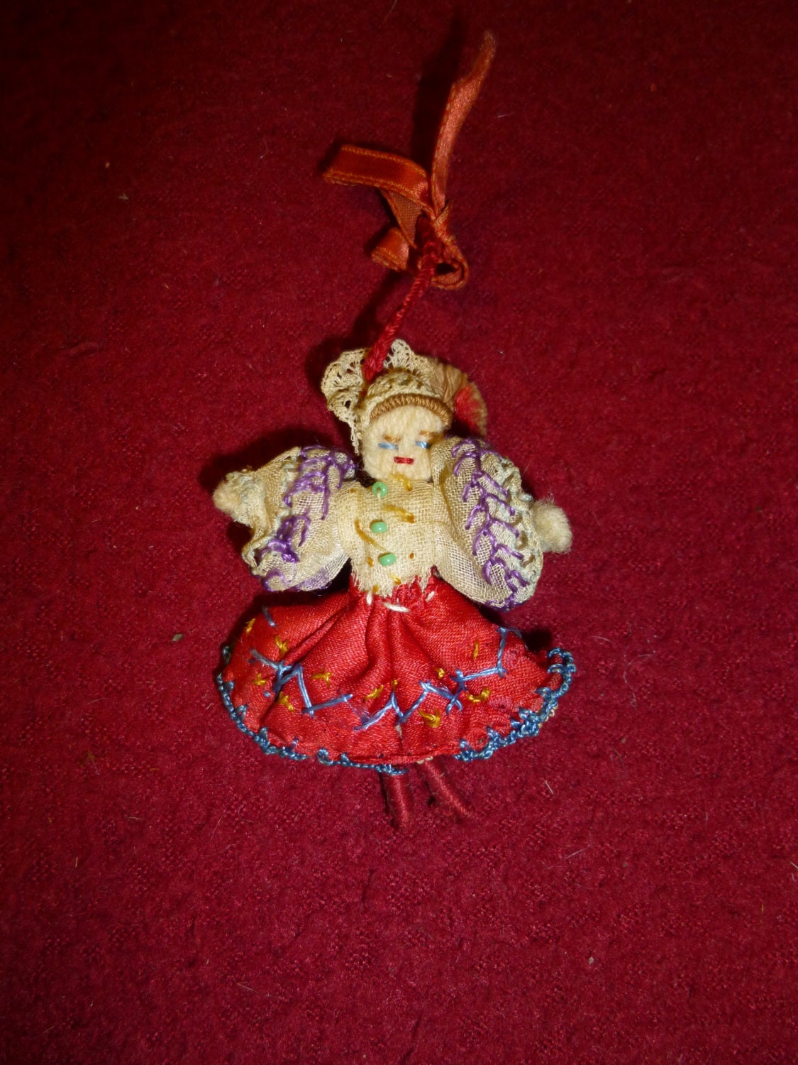Doll Mini Ethnic Costume Ornament